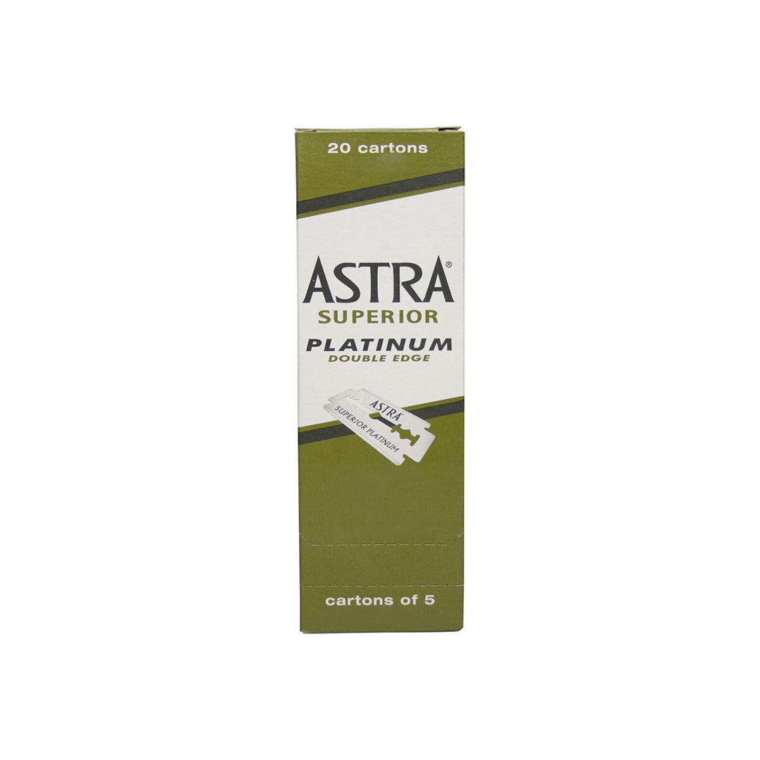 trus. Astra safety razor blades carton