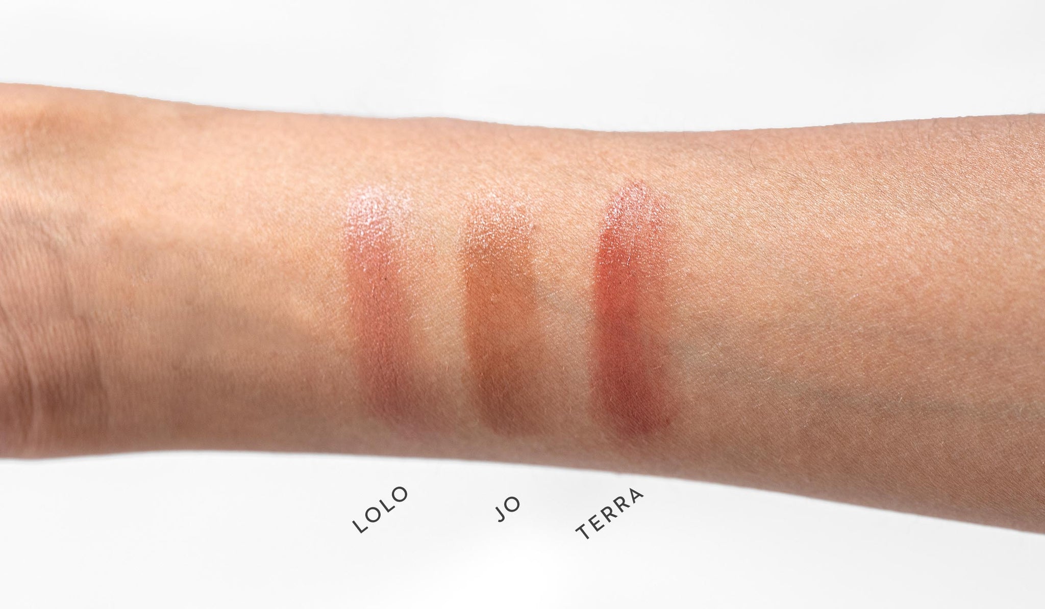 Lo.care - Lip & Cheek Tint colours - Terra - trus.store